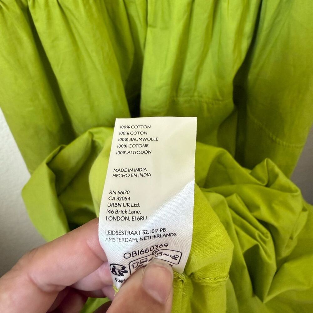 NWT Anthropologie V-Neck Tiered Bubble Hem Dress Sz XL - Picture 11 of 12